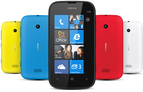 Lumia 510, disponible en 5 colores